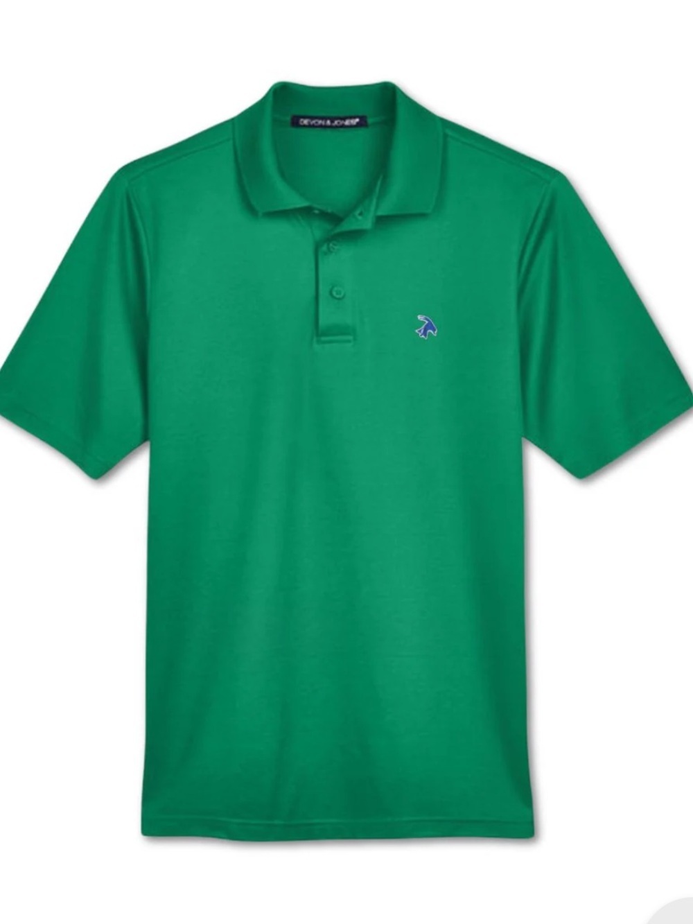 KANGOL ORIGINAL Men's Green Short-Sleeve Polo! 100% cotton! XL